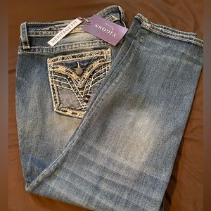 Vigoss plus size capri jeans